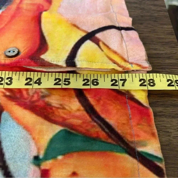 **KOLBY RAYON PRINTED SHIRT L - Picture 7 of 11